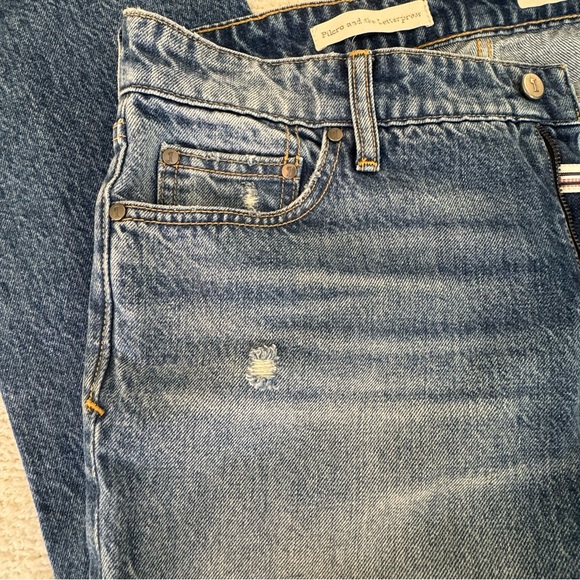 Anthro Pilcro Fringe Ankle Jeans 29 - Picture 8 of 16